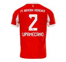 Bayern Munich Dayot Upamecano #2 Koszulka Podstawowa 2025-26 Krótki Rękaw